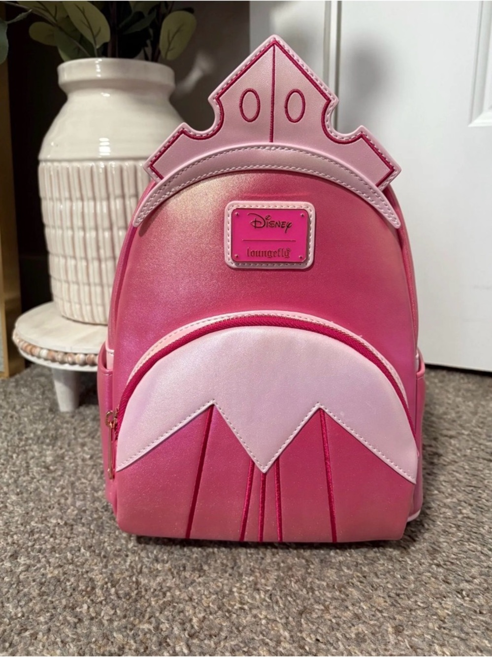 Sleeping beauty iridescent Loungefly backpack